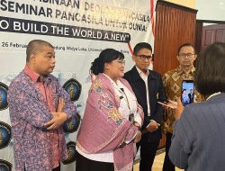 Benny Susetyo Tegaskan Sumber Etika Bangsa Indonesia adalah Pancasila