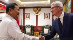Pasca Berkirim Surat, Bos Apple Tim Cook Kini Kunjungi Prabowo sebagai Presiden Terpilih