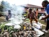 Halal Bihalal Civitas Akademika, PPKB FIB UI Suguhkan Upacara Adat “Bakar Batu” Papua